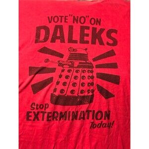 Doctor Who Red - T- Shirt- XL